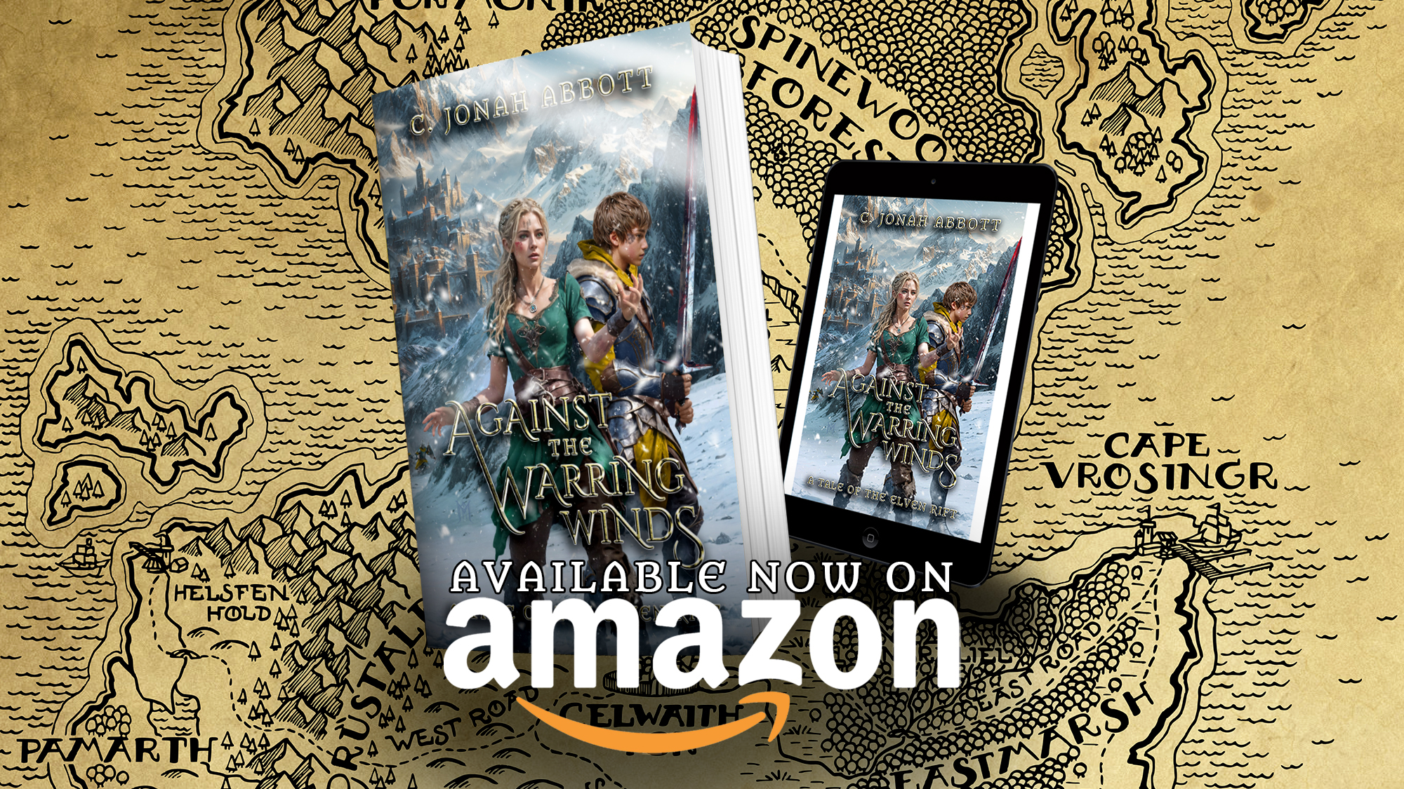 “AGAINST THE WARRING WINDS” BY C. JONAH ABBOTT NOW AVAILABLE ON AMAZON IN EBOOK AND PAPERBACK